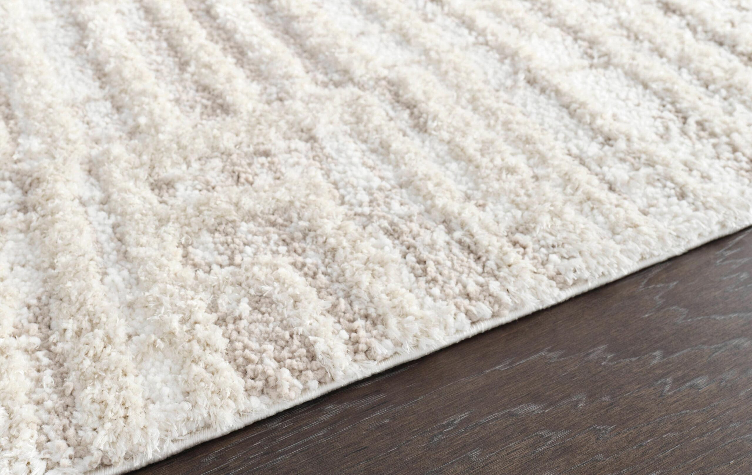 Origin 21 Alabaster Stone 10 x 13 (ft) Loomed Polyester Neutral Rectangular Indoor Geometric Industrial Spot Clean Only Pet Friendly Area rug
