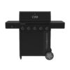 Charbroil FlavorMax Performance Series Black 5 -Burner Liquid Propane Gas Grill 1 -Side Burner