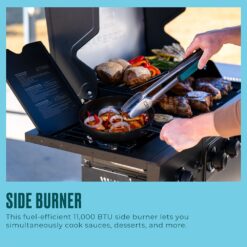 Charbroil FlavorMax Performance Series Black 5 -Burner Liquid Propane Gas Grill 1 -Side Burner