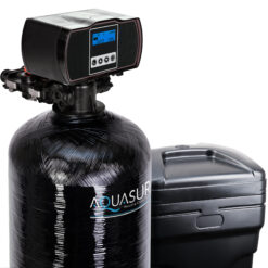 AQUASURE 70000 Grain Harmony Water Softener and Whole House Filtration System for Hard Water and Iron Reduction