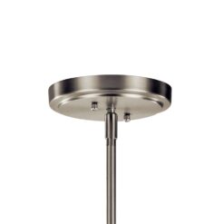 Kichler Winslow 8 -Light Brushed Nickel Seeded glass Metal Chandelier