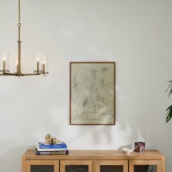 Kichler Crosby 5 -Light Brushed Gold Clear glass Steel Chandelier