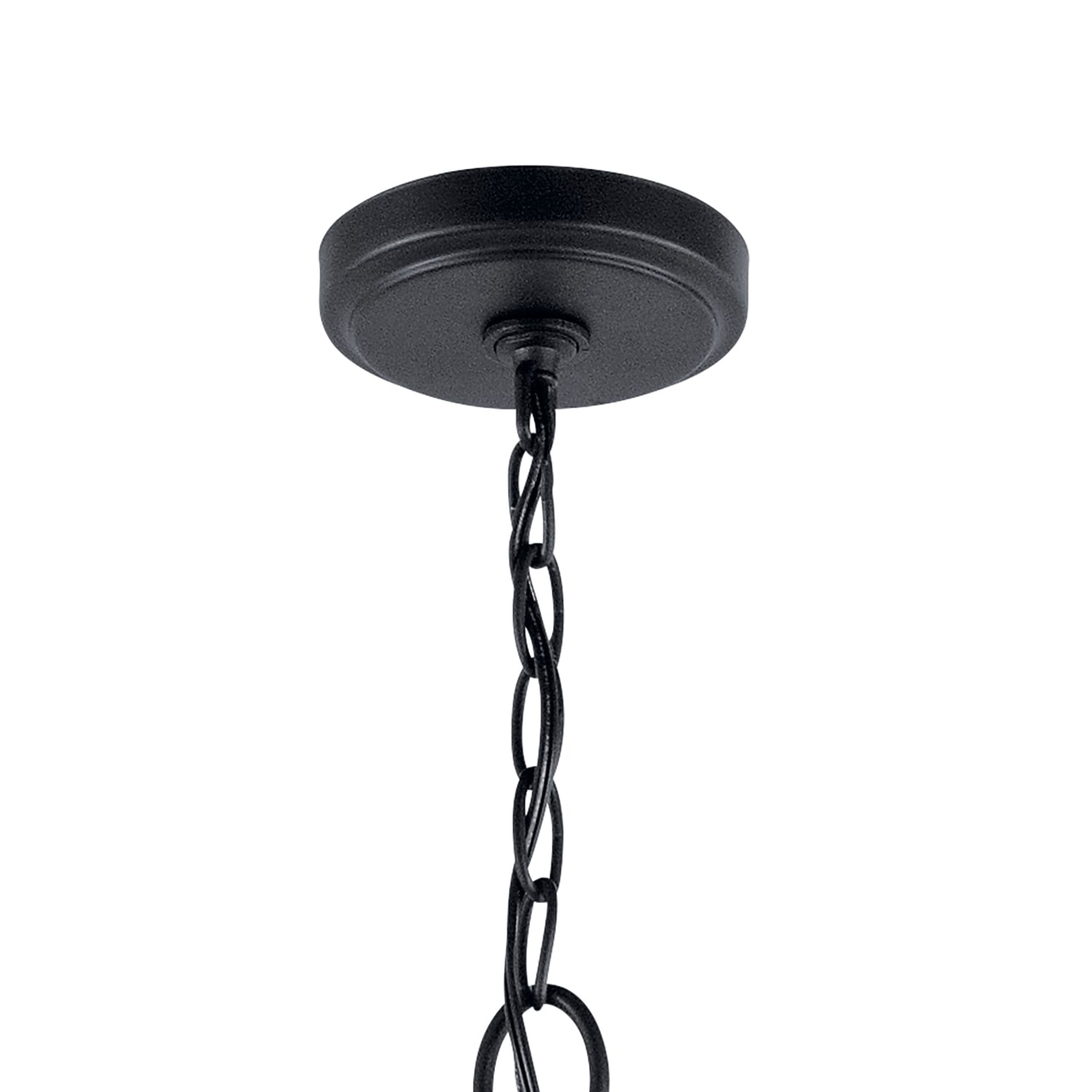 Kichler Winslow 9 -Light Brushed Black Seeded glass Metal Chandelier