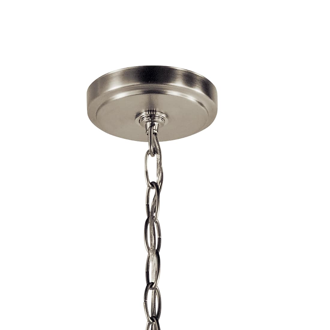 Kichler Winslow 9 -Light Nickel Seeded glass Metal Chandelier