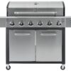 Kenmore Stainless steel 6 -Burner Liquid Propane Gas Grill 1 -Side Burner