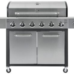 Kenmore Stainless steel 6 -Burner Liquid Propane Gas Grill 1 -Side Burner