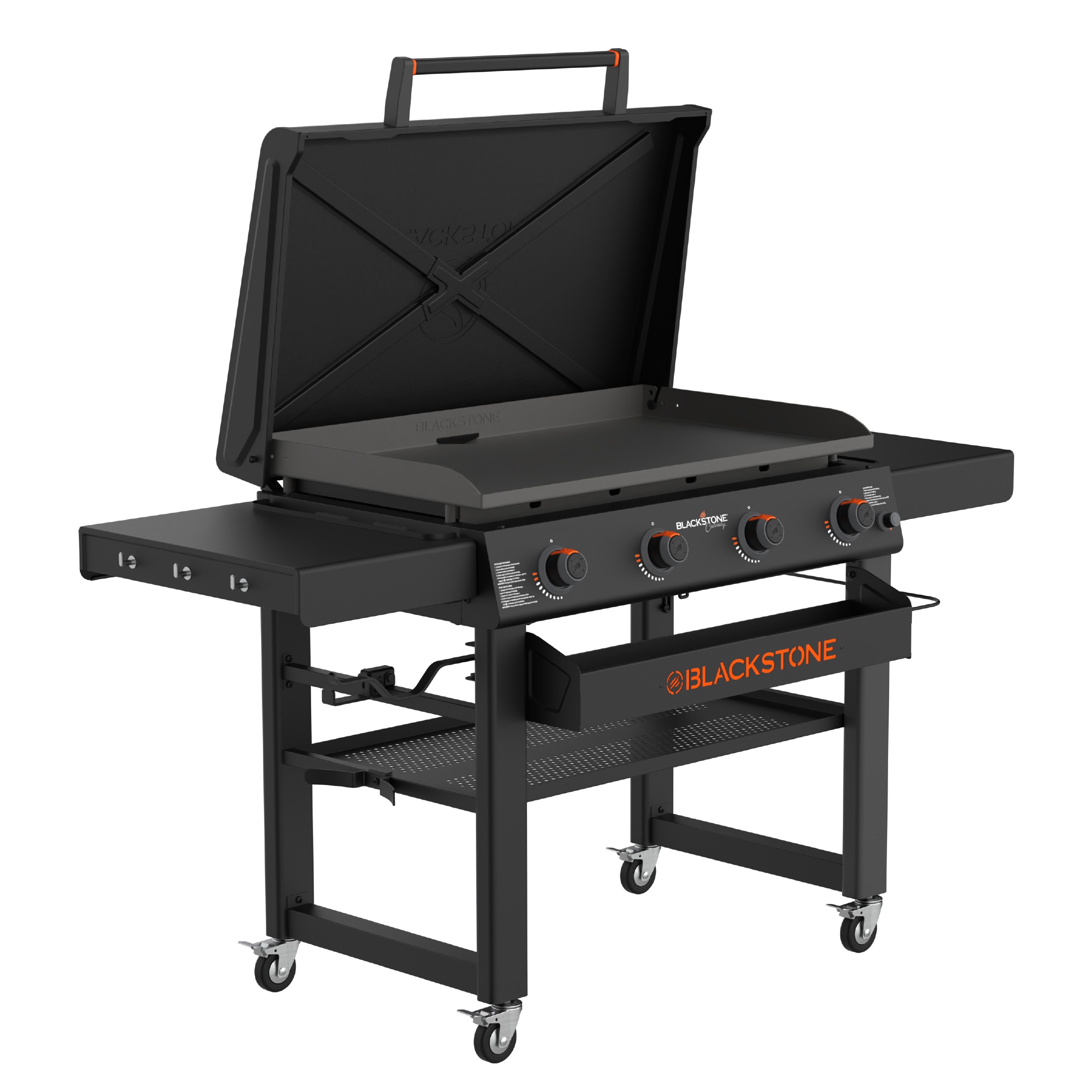 Blackstone 36" Culinary Omnivore Griddle with Hood 4 -Burner Liquid propane Flat Top Grill