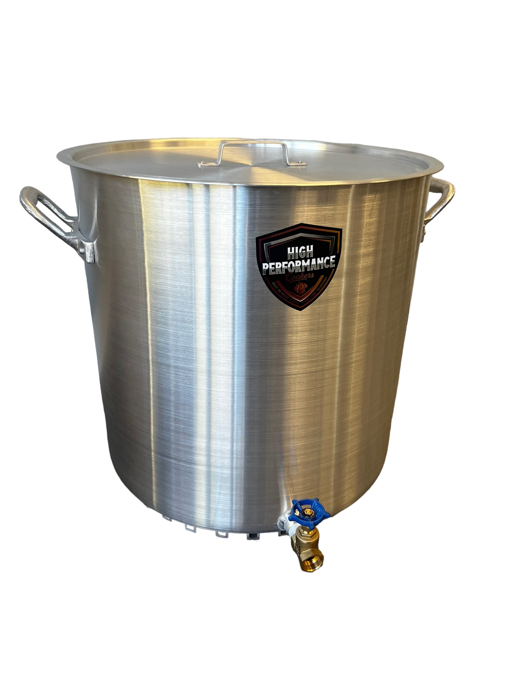 High Performance Cookers 100 Quart 3 -Burner Propane Manual Aluminized steel Boiler