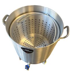 High Performance Cookers 100 Quart 3 -Burner Propane Manual Aluminized steel Boiler