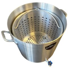 High Performance Cookers 100 Quart 3 -Burner Propane Manual Aluminized steel Boiler