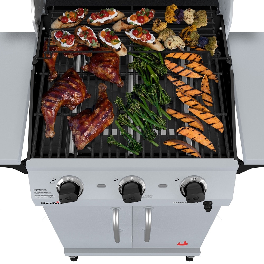Charbroil Performance Series Clay 3 -Burner Liquid Propane Gas Grill