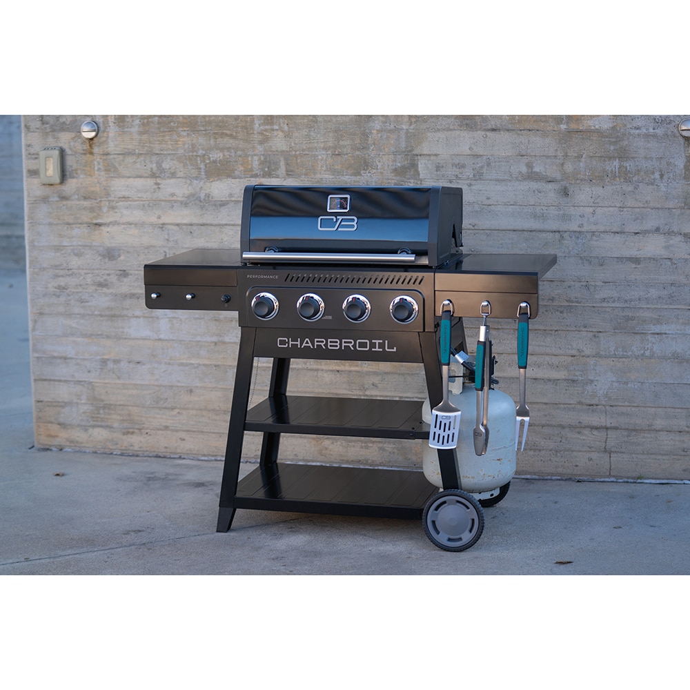 Charbroil Performance Series Black 4 -Burner Liquid Propane Gas Grill