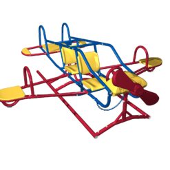 LIFETIME PRODUCTS Ace Flyer Teeter-Totter Multiple colors/finishes Plastic and Metal Climbing accessory