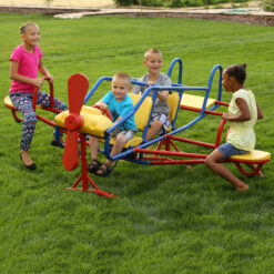 LIFETIME PRODUCTS Ace Flyer Teeter-Totter Multiple colors/finishes Plastic and Metal Climbing accessory