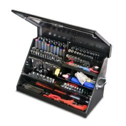 Montezuma Triangle 30.75-in W x 18.25-in H x 15.25-in D Steel Tool Chest ( Black )