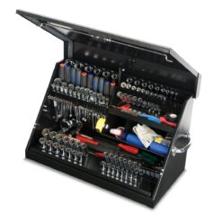Montezuma Triangle 30.75-in W x 18.25-in H x 15.25-in D Steel Tool Chest ( Black )
