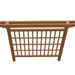 Vita Urban 80-in W x 90-in H Brown Vinyl Outdoor Privacy Screen