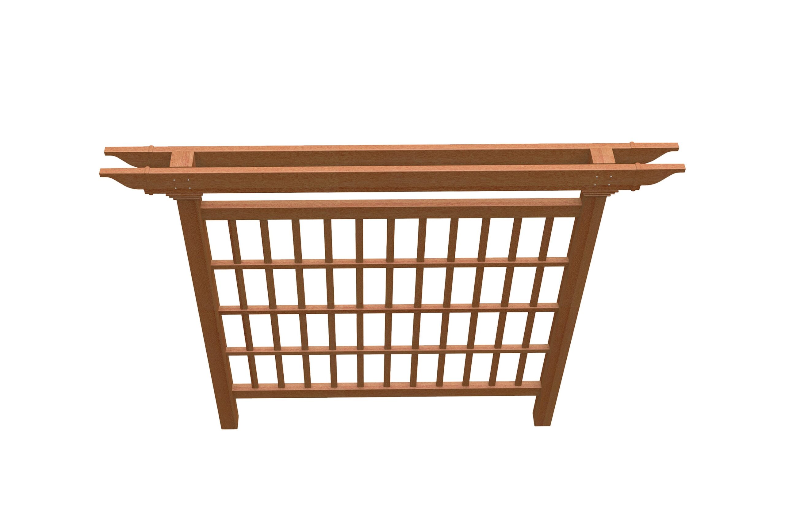 Vita Urban 80-in W x 90-in H Brown Vinyl Outdoor Privacy Screen