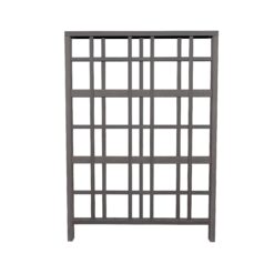Vita Urbana 60-in W x 84-in H Espresso Brown Vinyl Zen Garden Trellis For Climbing Plants For Cucumbers For Roses