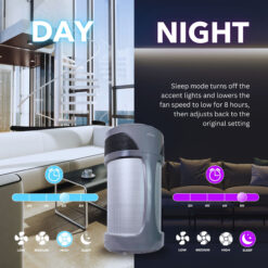 Hunter AirMax Whole Home Industrial Strength Air Purifier - Gray