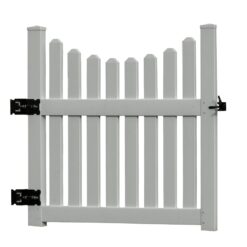 Vita 2.5-ft W x 7.84-ft H Arched CLASSIC White collection PVC Garden Arbor