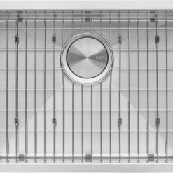Ruvati 23-in x 18-in 1 -Basin Stainless Steel Undermount Laundry sink with Drain