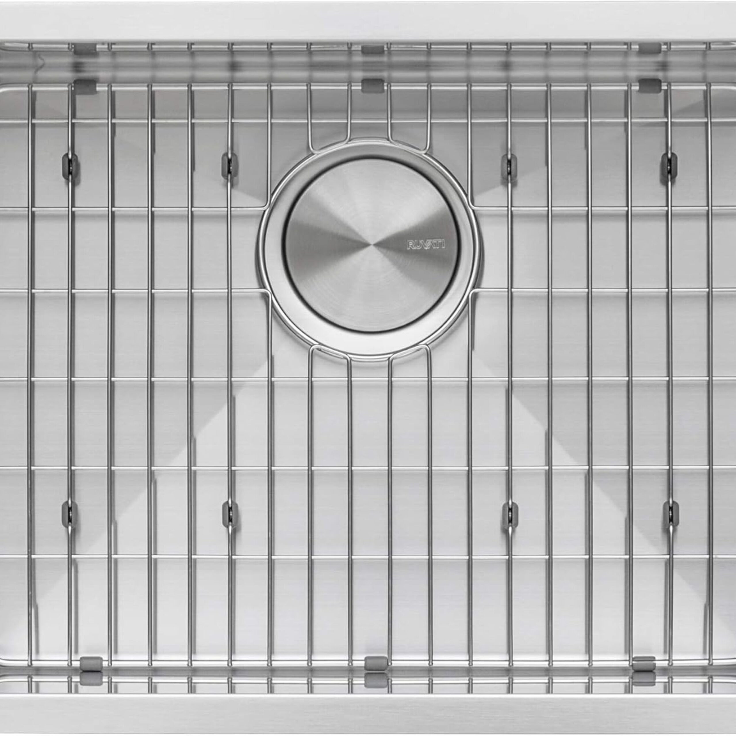 Ruvati 23-in x 18-in 1 -Basin Stainless Steel Undermount Laundry sink with Drain