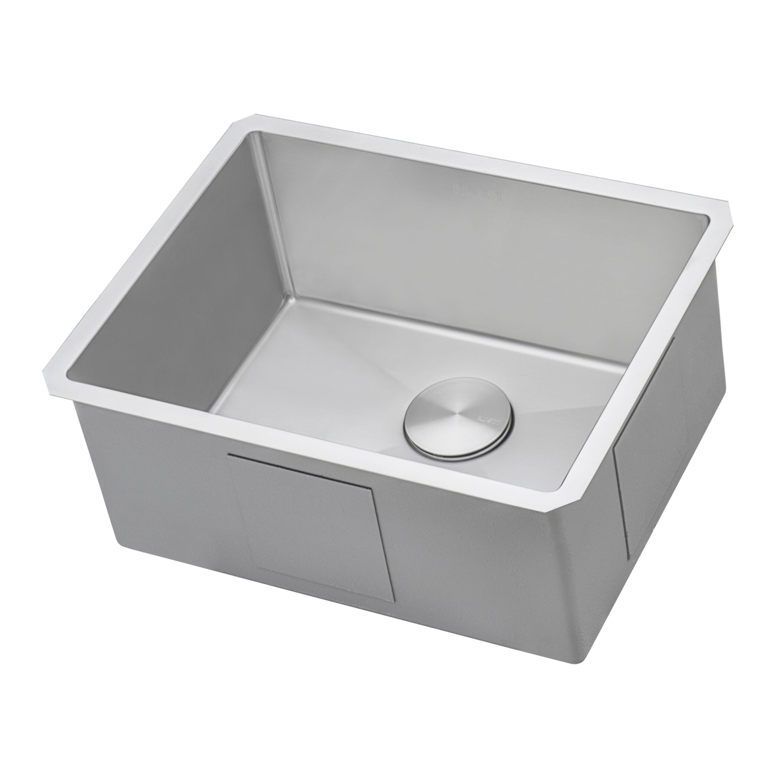 Ruvati 23-in x 18-in 1 -Basin Stainless Steel Undermount Laundry sink with Drain
