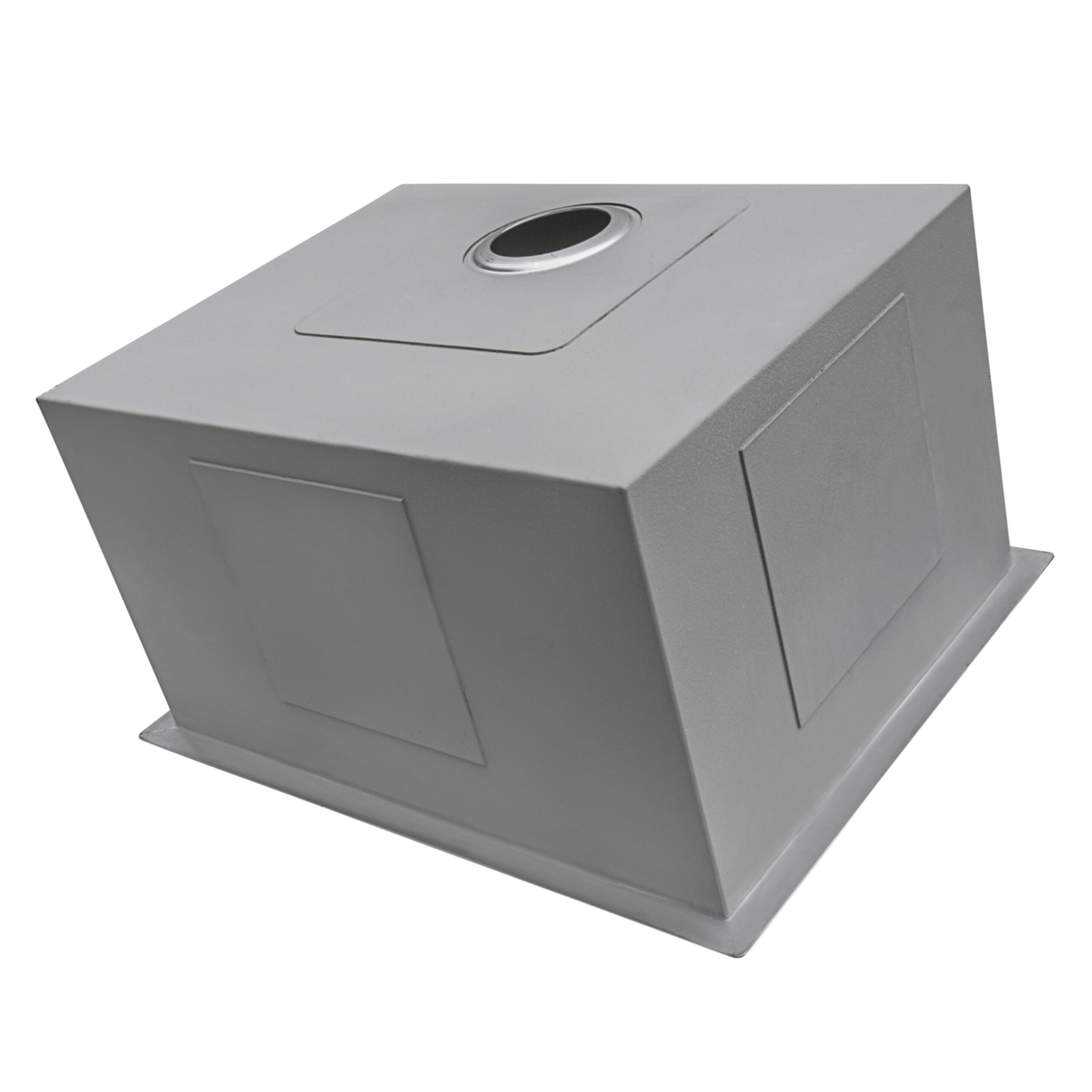 Ruvati 23-in x 18-in 1 -Basin Stainless Steel Undermount Laundry sink with Drain