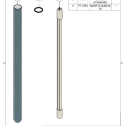 PurTest PT UV SERIES Single-stage 8-GPM Ultraviolet UV Well water Whole House Water Filtration System