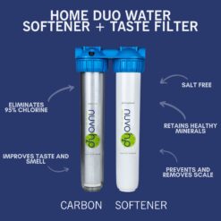 NuvoH2O Home Duo Eco-Friendly Filtration Water Softener and Whole House Filtration System