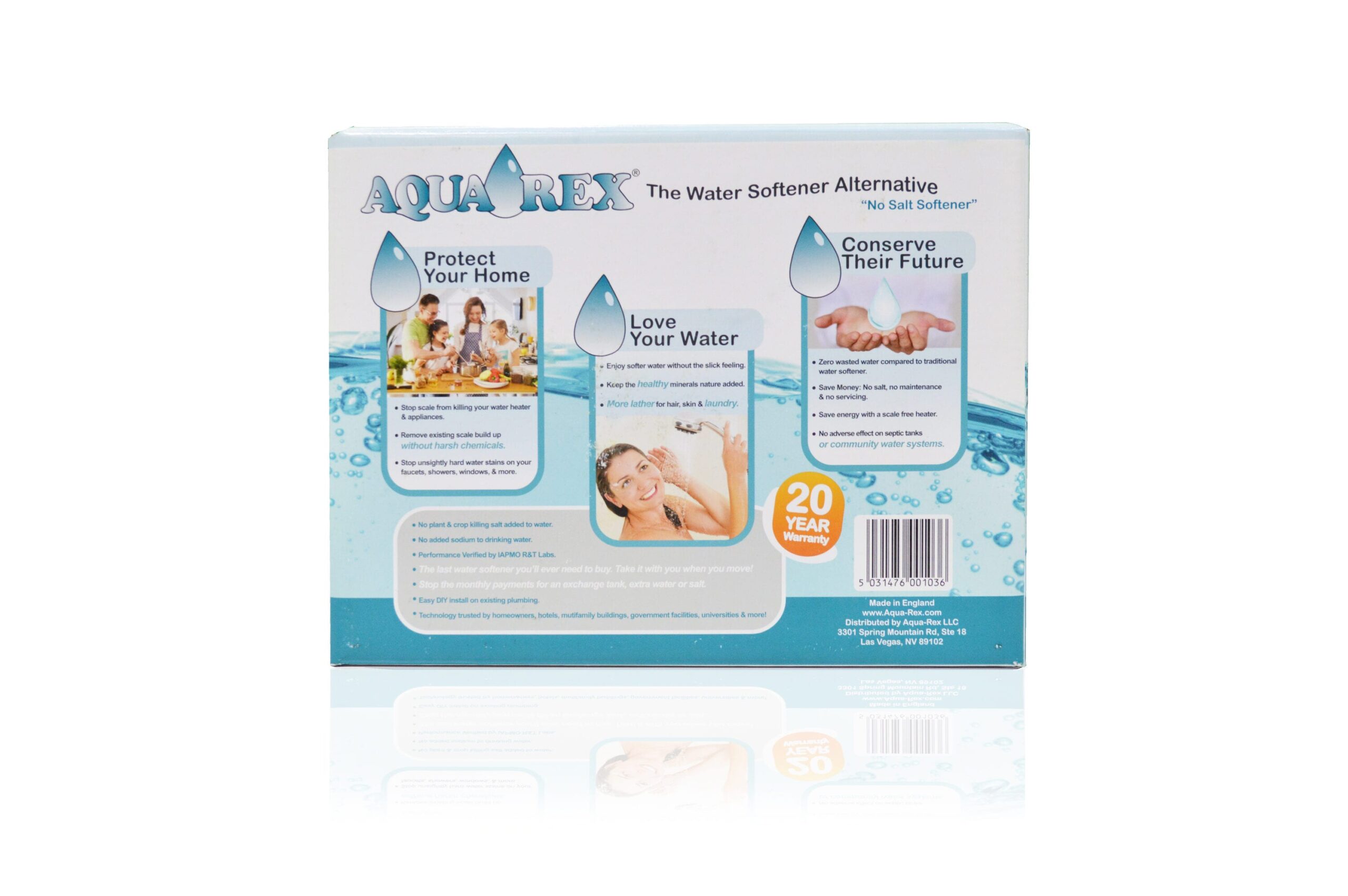 Aqua-Rex Water Softener for Gas Heaters on City Water Water Softener