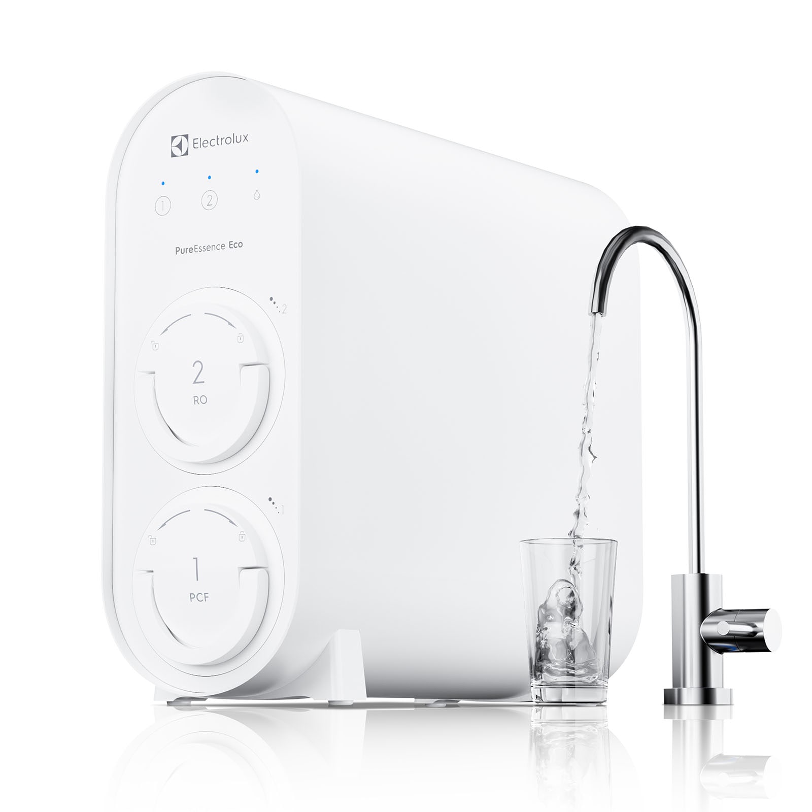 Electrolux PureEssence Eco Activated carbon Reverse Osmosis Filtration Under Sink Water Filtration System with stainless steel Faucet