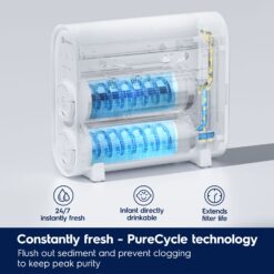 Electrolux PureEssence Eco Activated carbon Reverse Osmosis Filtration Under Sink Water Filtration System with stainless steel Faucet
