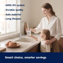 Electrolux PureEssence Eco Activated carbon Reverse Osmosis Filtration Under Sink Water Filtration System with stainless steel Faucet