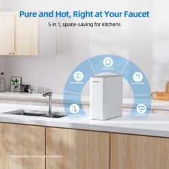 Mizudo Megaflo HOT Activated carbon Reverse Osmosis Filtration Under Sink Water Filtration System with stainless steel Faucet