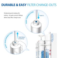 APEC Water Ultimate 4-stage Multi-method Under Sink Water Filtration System