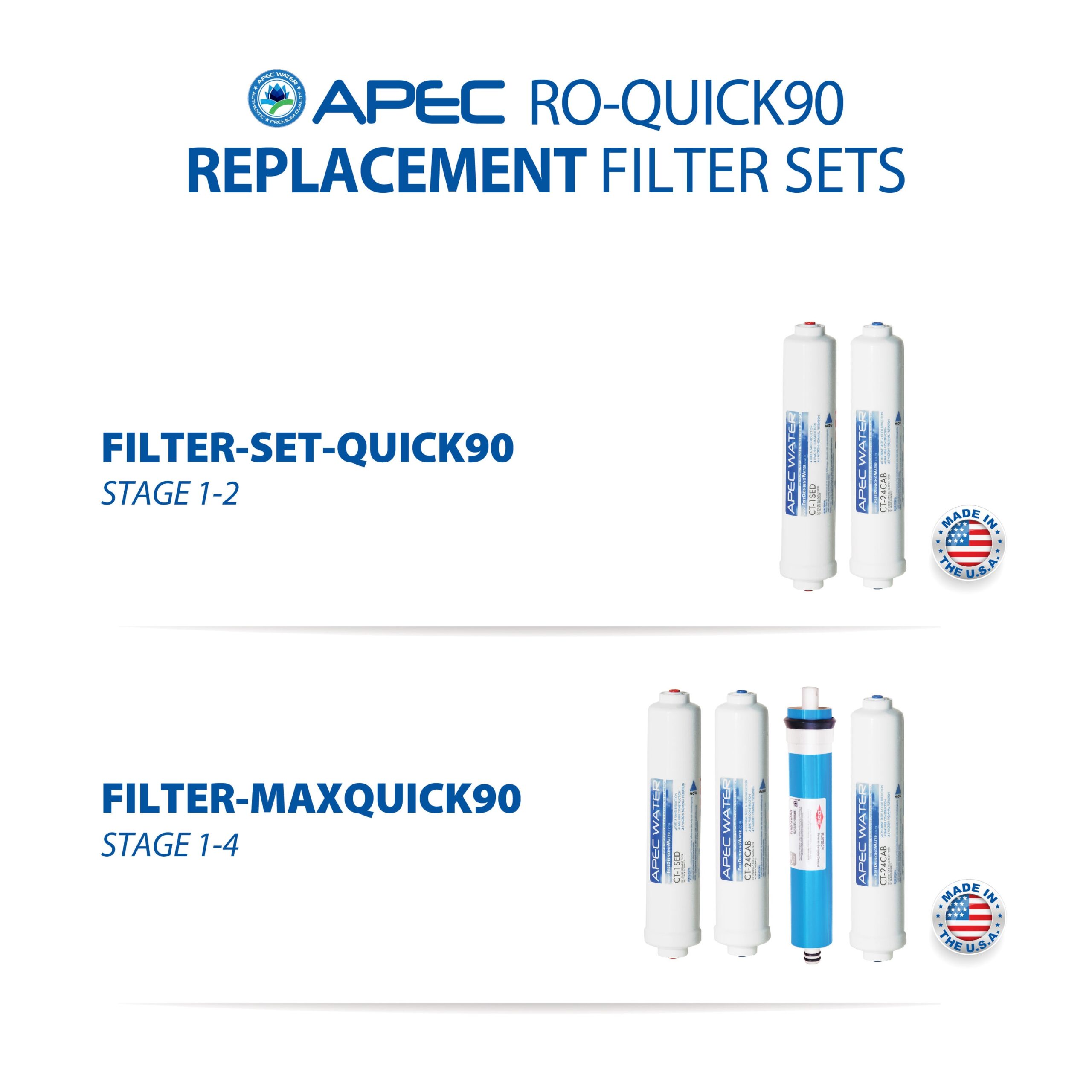APEC Water Ultimate 4-stage Multi-method Under Sink Water Filtration System