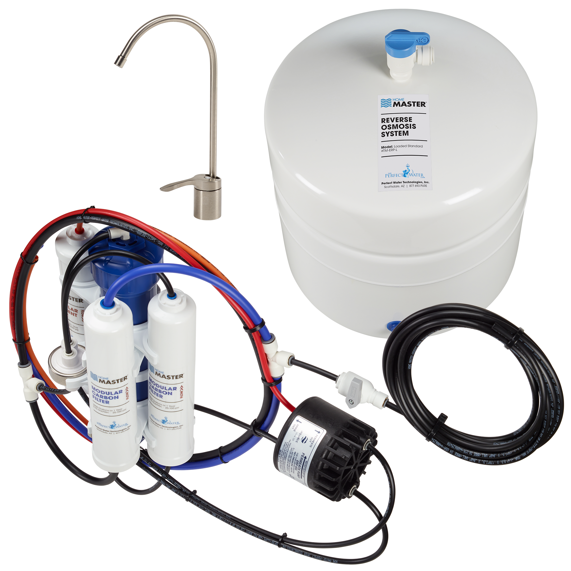 Home Master 5-stage Multi-method Under Sink Water Filtration System