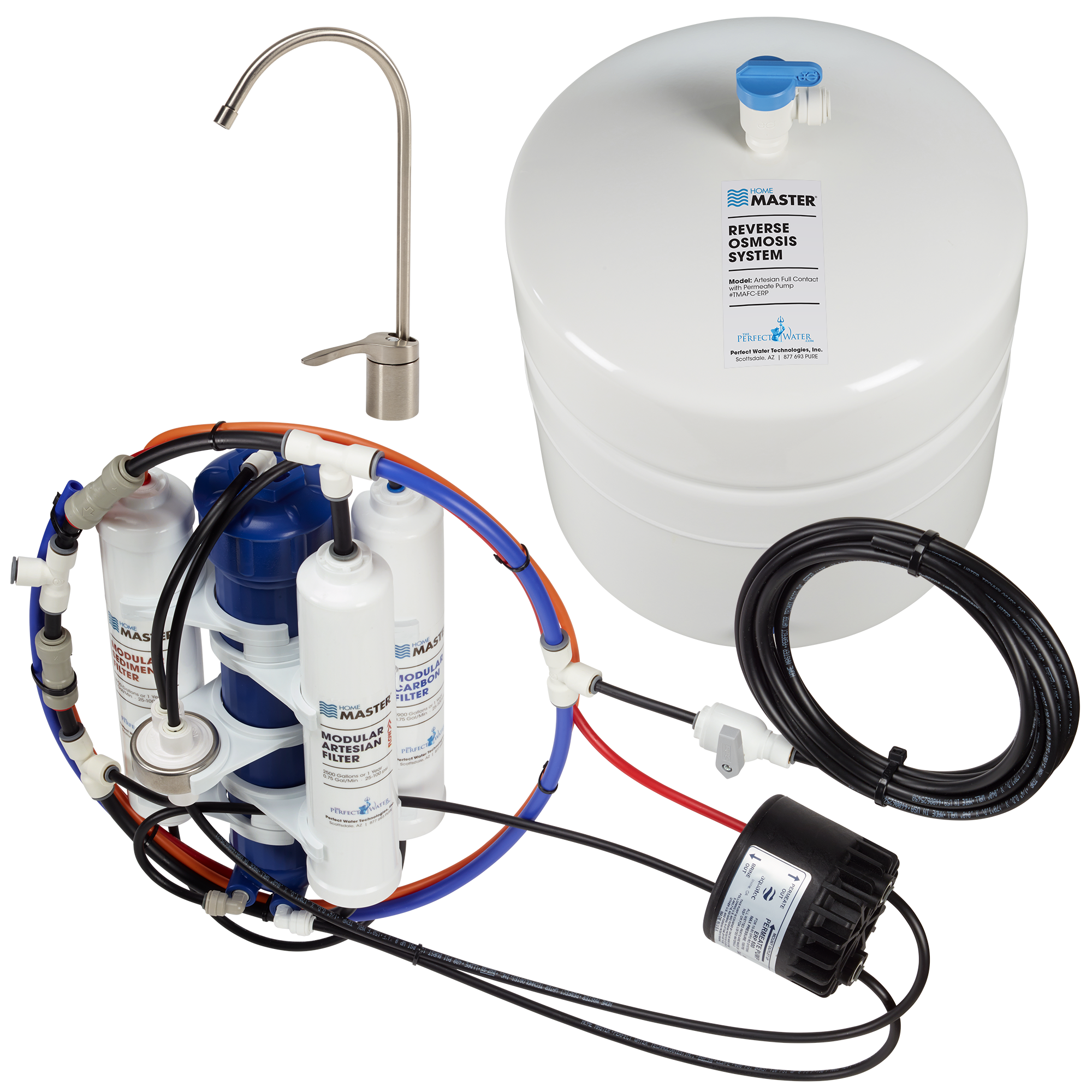 Home Master 7-stage Multi-method Under Sink Water Filtration System