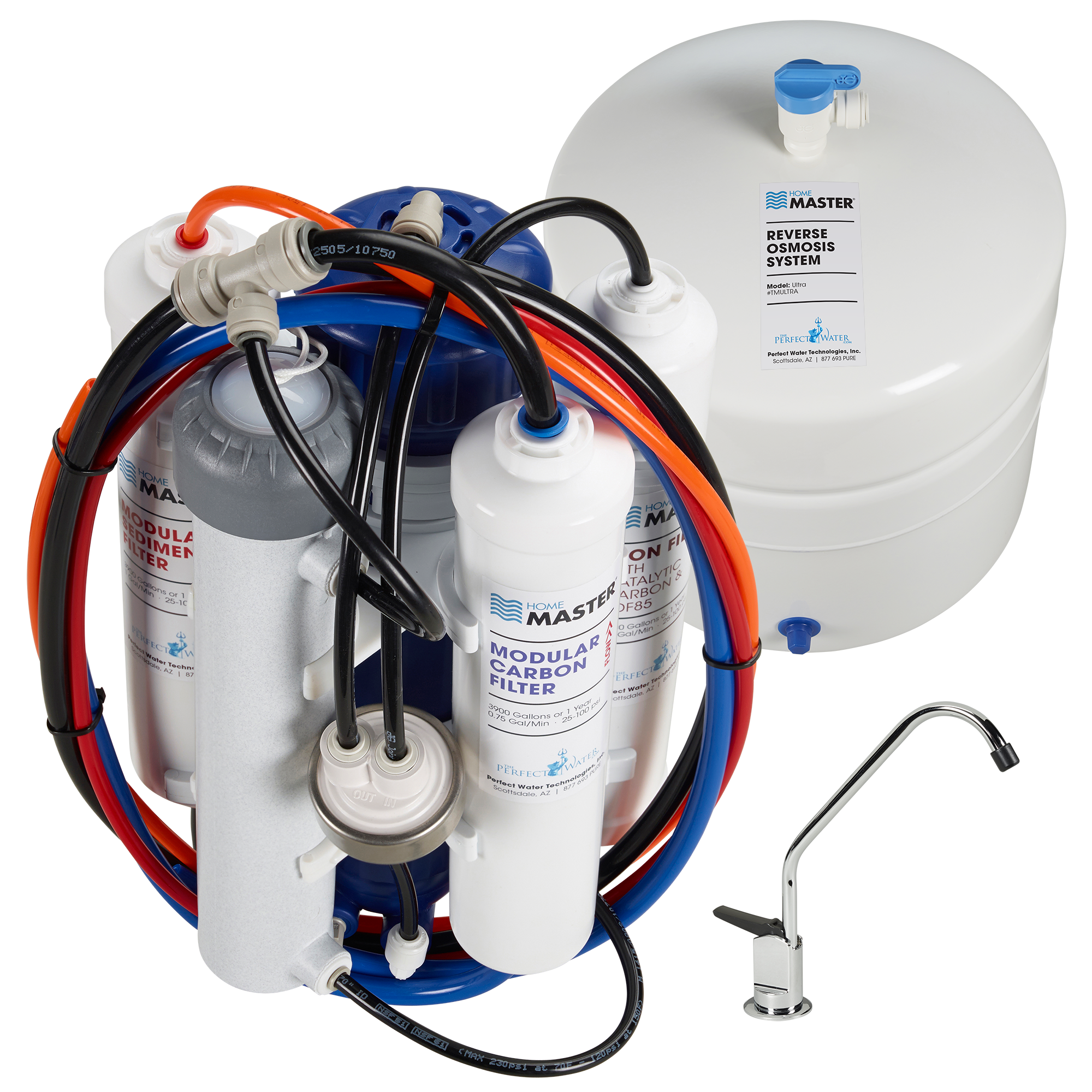 Home Master 6-stage Multi-method Under Sink Water Filtration System