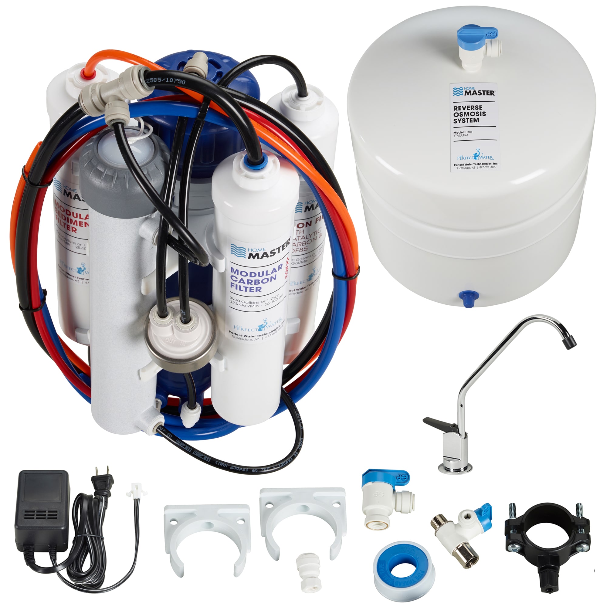Home Master 6-stage Multi-method Under Sink Water Filtration System