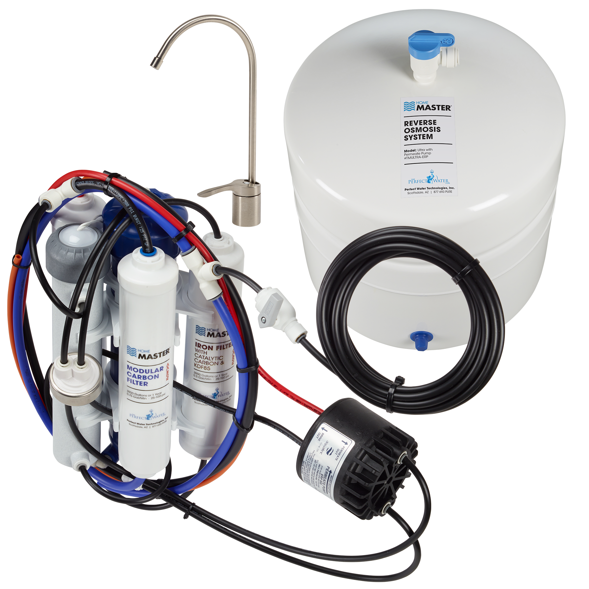 Home Master 6-stage Multi-method Under Sink Water Filtration System