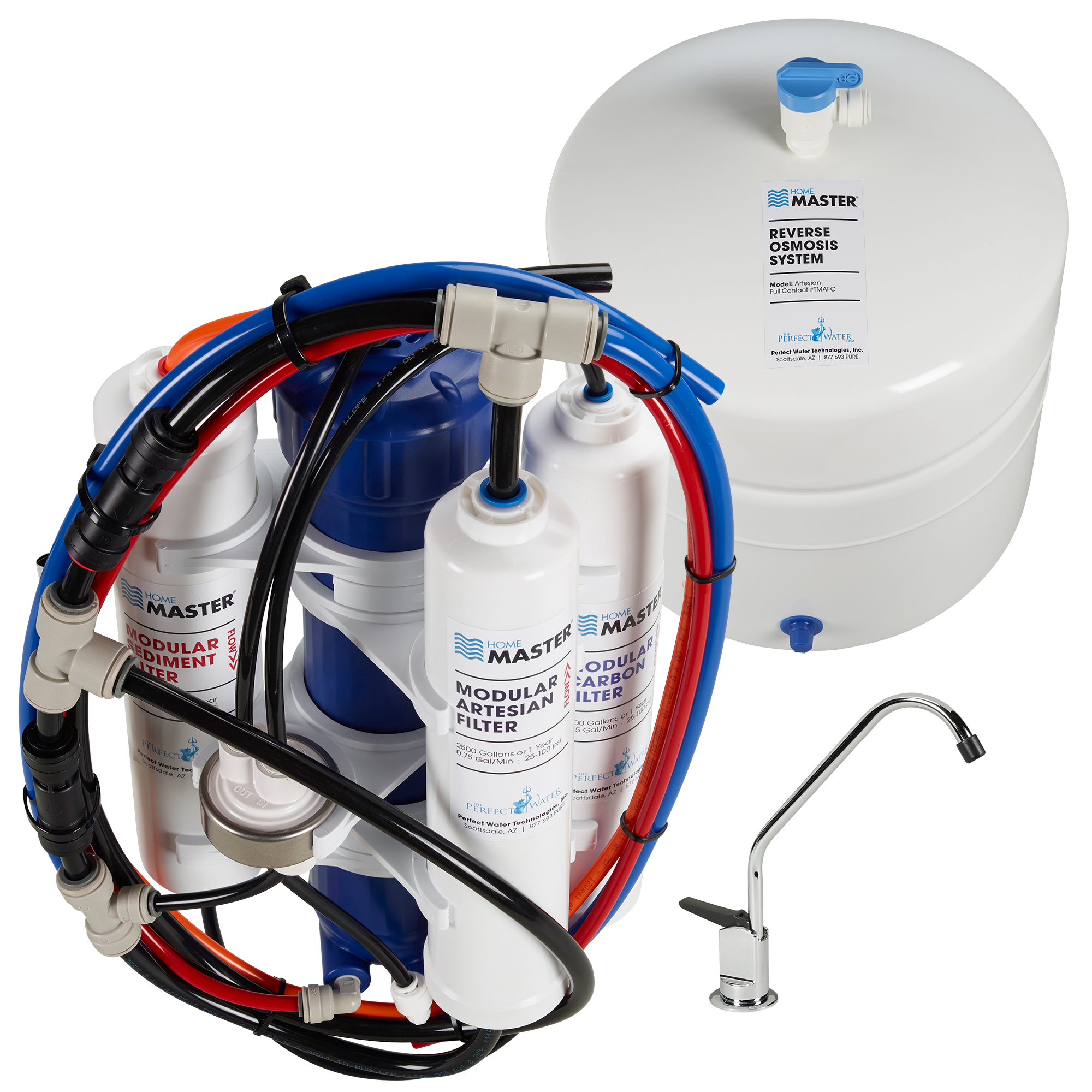Home Master 7-stage Multi-method Under Sink Water Filtration System