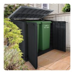 Keter 2.7-ft x 4.8-ft Store It Out Outdoor Black Plastic Resin Storage Shed