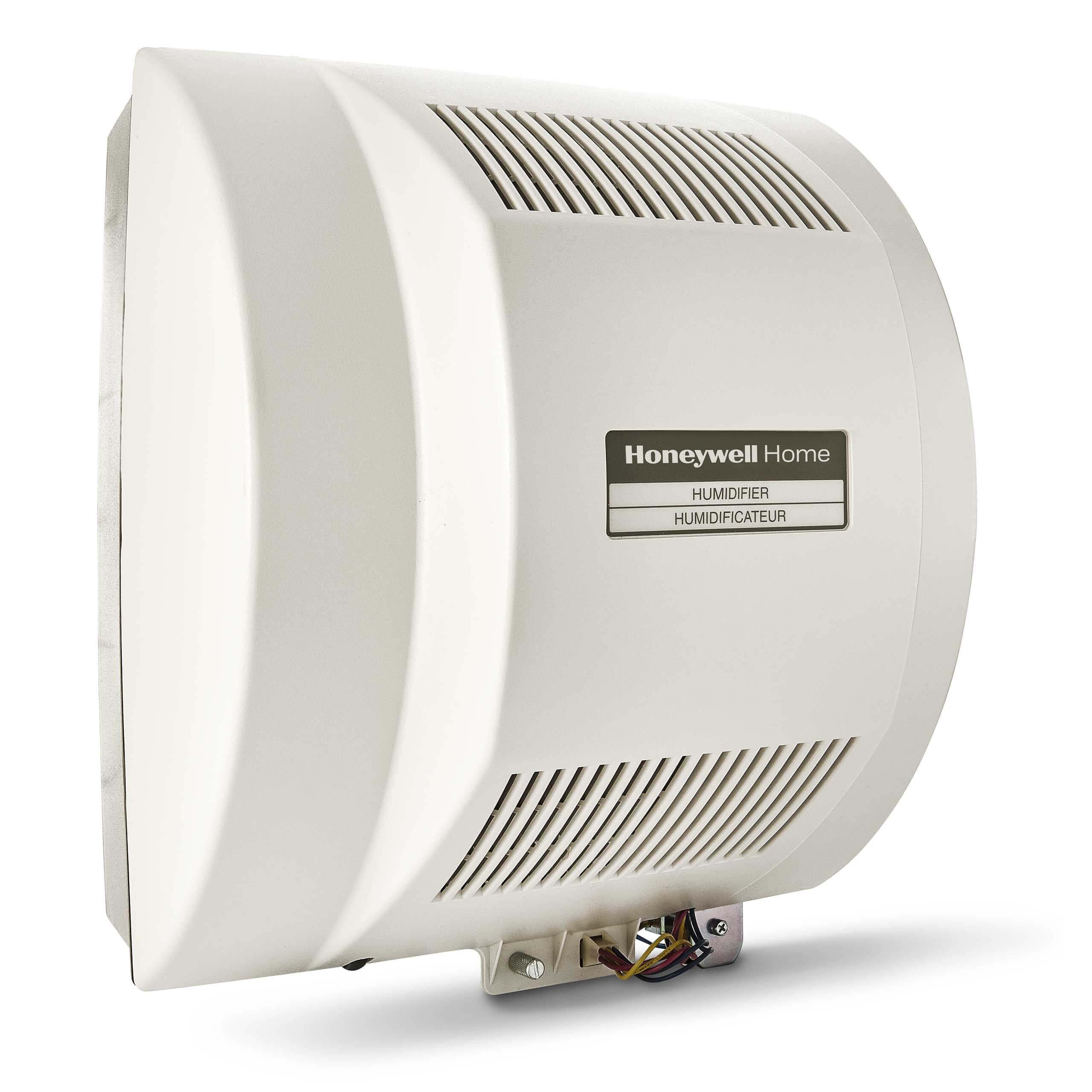 Honeywell Home HE360D Evaporative 1001+ Whole House Humidifier in Gray