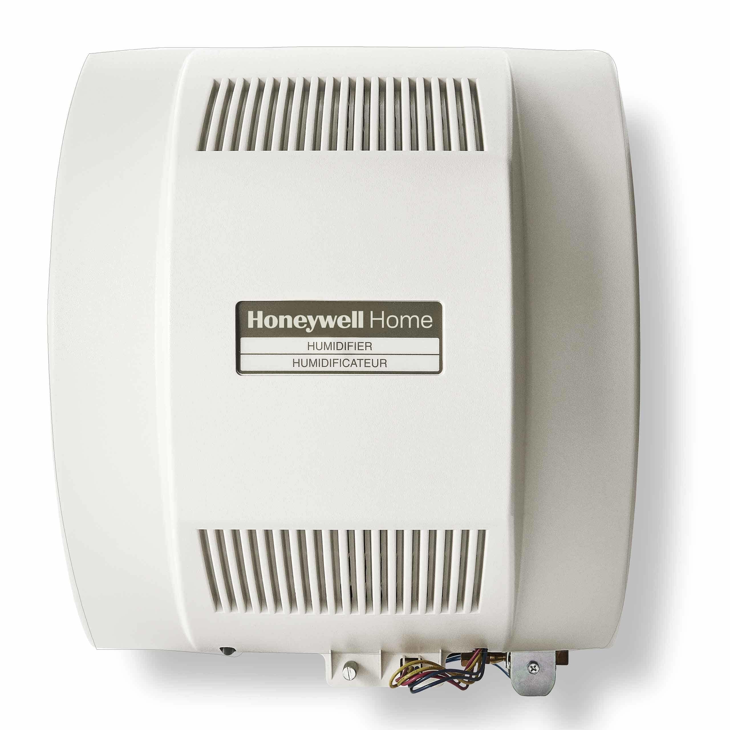 Honeywell Home HE360D Evaporative 1001+ Whole House Humidifier in Gray