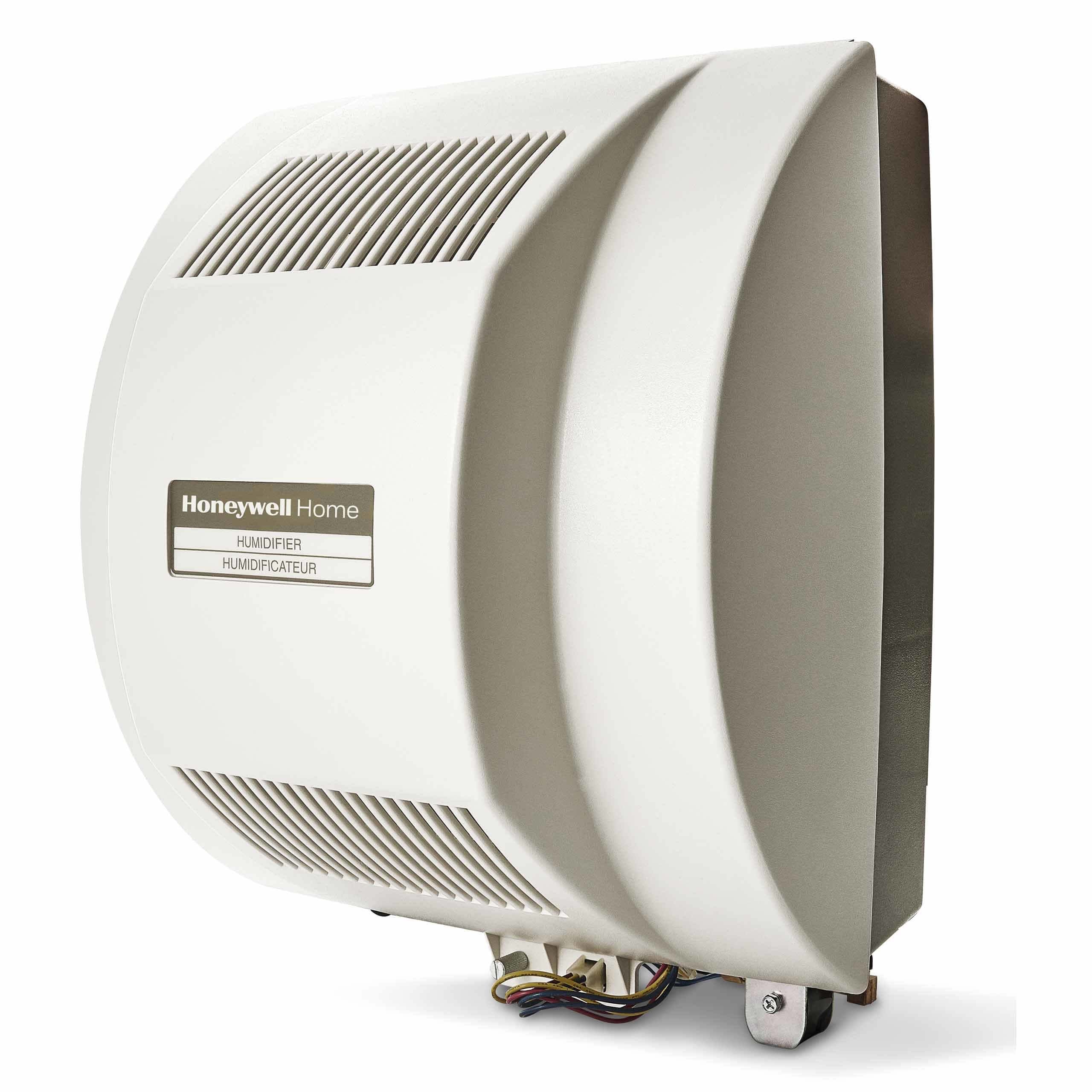 Honeywell Home HE360D Evaporative 1001+ Whole House Humidifier in Gray