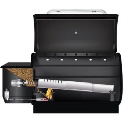 Louisiana Grills Wood Pellet 914-Sq. in Black Pellet Grill