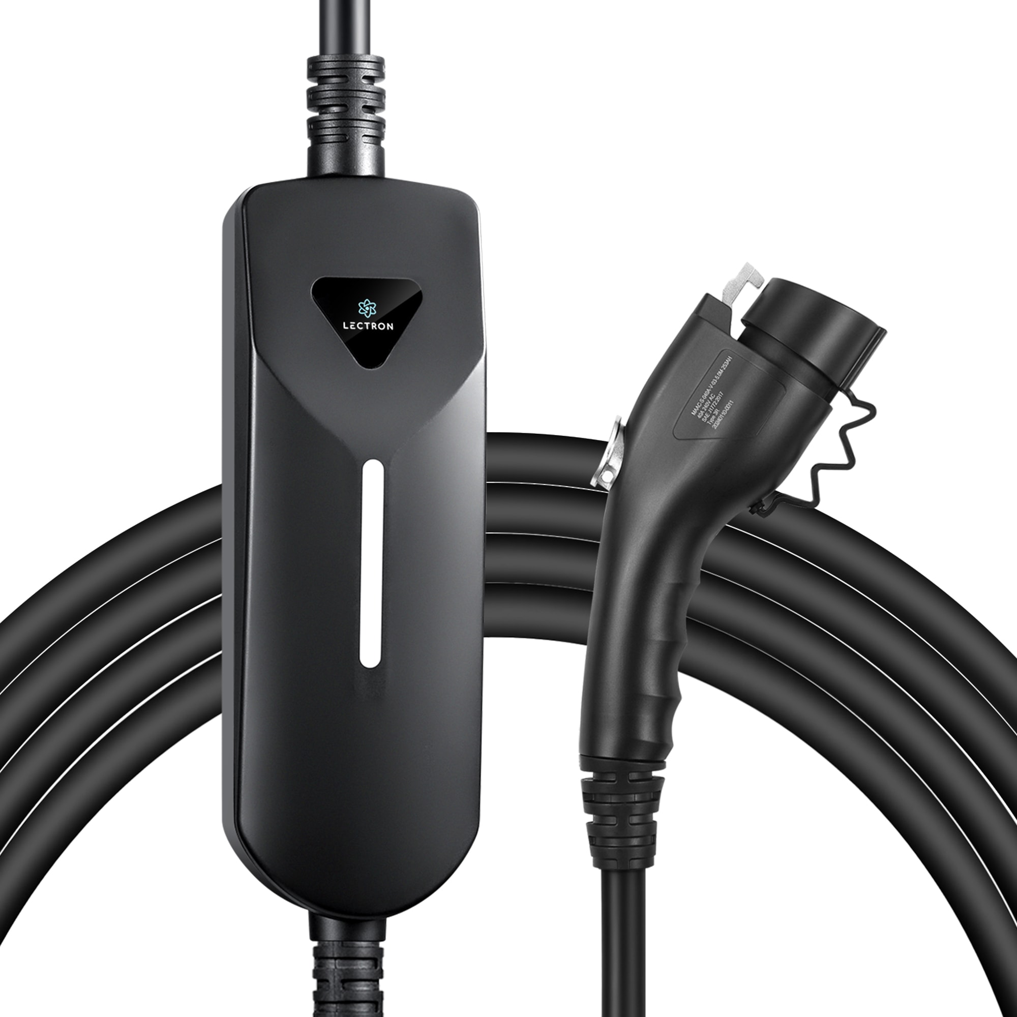 Lectron Compatible with All J1772 EVs Level 1 and Level 2 NEMA 5-15p/14-50p Plug In EV Electric Vehicle Charging Station-up to 40 Amps/ 120/240-Volts with 16-ft Cable